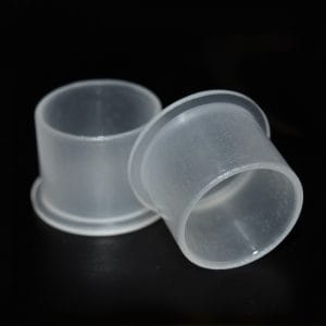 Cupe pentru tuș cu suport 13 mm - 100 buc.