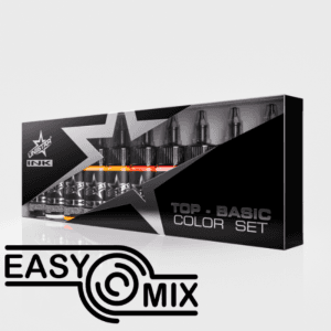 UNISTAR INK Top Basic Color Set 10 x 30 ml tus pentru tatuaj