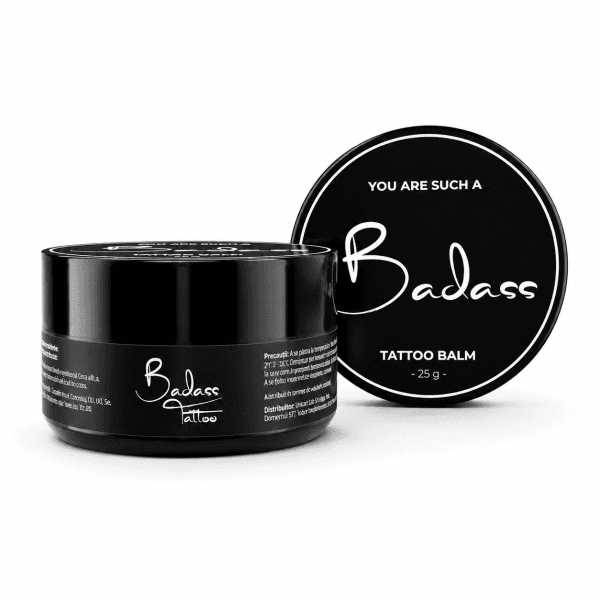 Badass Tattoo Balm - crema butter pentru vindecare tatuaje Badass Tattoo Balm - crema butter pentru vindecare tatuaje