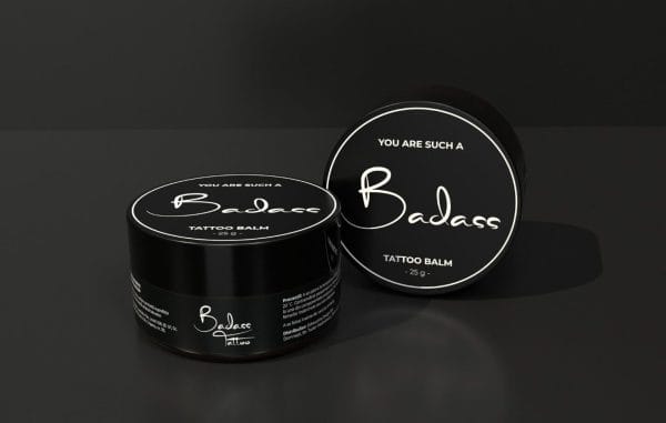 Badass Tattoo Balm produs pentru protectie si ingrijire tatuaj Badass Tattoo Balm produs pentru protectie si ingrijire tatuaj