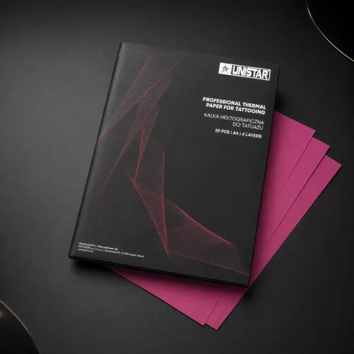 UNISTAR Thermal Copier Hectograph Paper Magenta 20 pcs