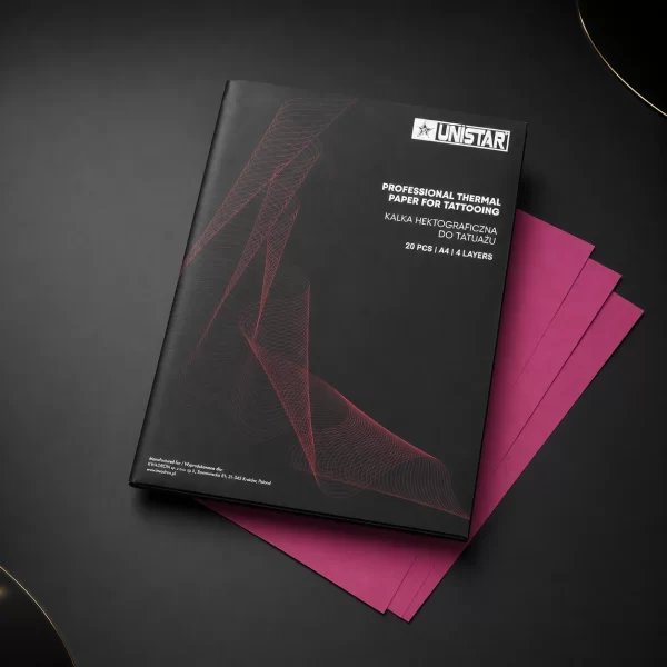 054-unistar-thermal-paper-magenta.webp UNISTAR Thermal Copier Hectograph Paper Magenta 20 pcs