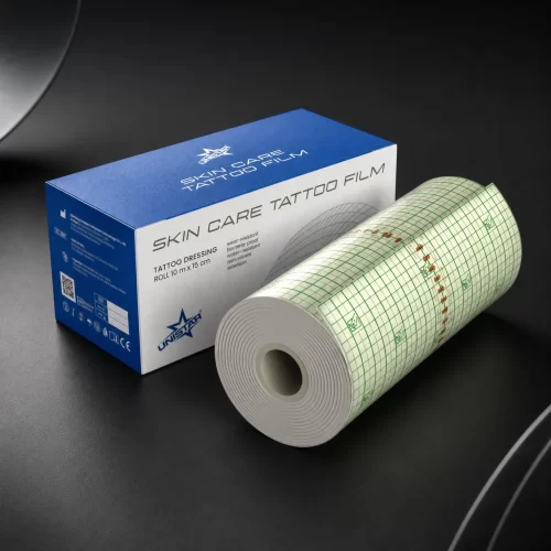 058-unistar-skin-care-film-roll.webp UNISTAR Skin Care tattoo film dressing on a roll - 10 m x 15 cm