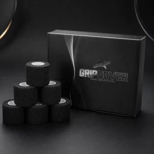 UNISTAR Grip Cover Black 4,5 cm x 5 m - set 12 role