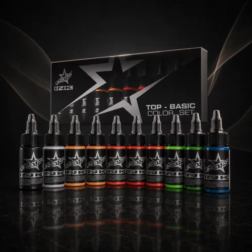 UNISTAR INK Top Basic Color Set 10 x 30 ml