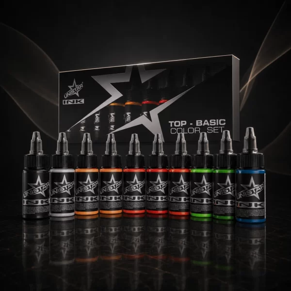 UNISTAR INK Top Basic Color Set 10 x 30 ml