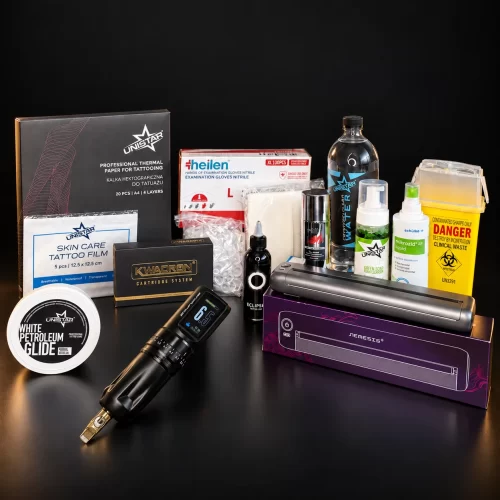 Badass Tattoo Kit V4 Pro &ndash; with Equaliser Enduro2 and Nemesis Printer